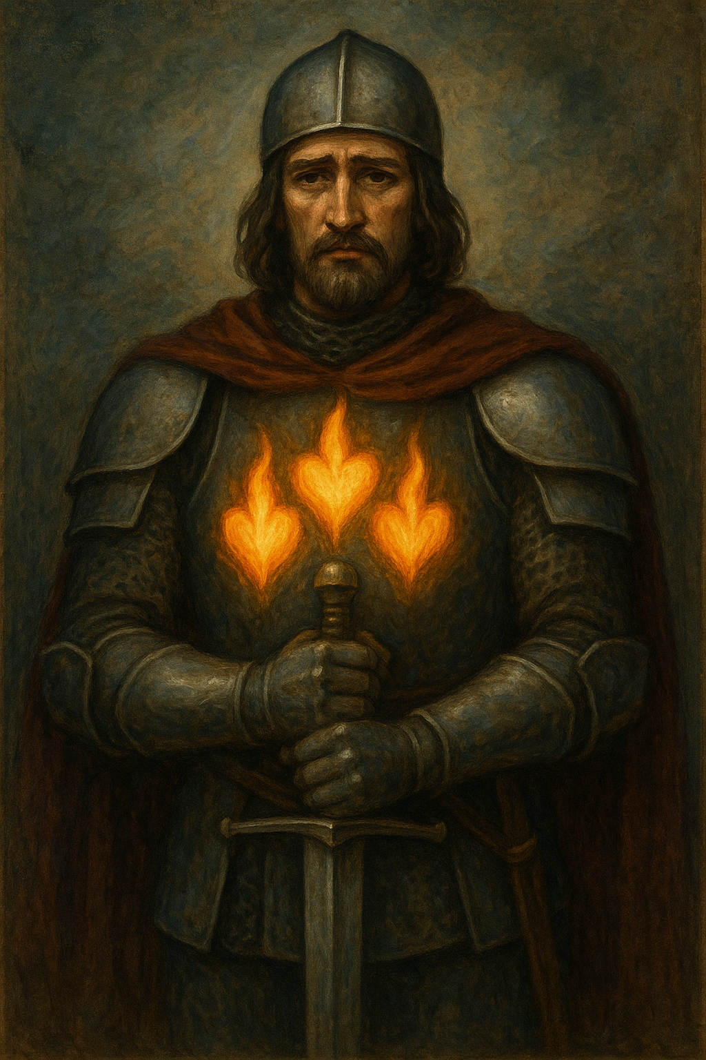 The flames in the heart
